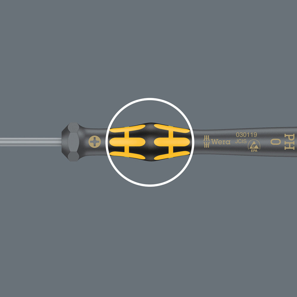 1555 PZ ESD Kraftform Micro screwdriver for Pozidriv screws