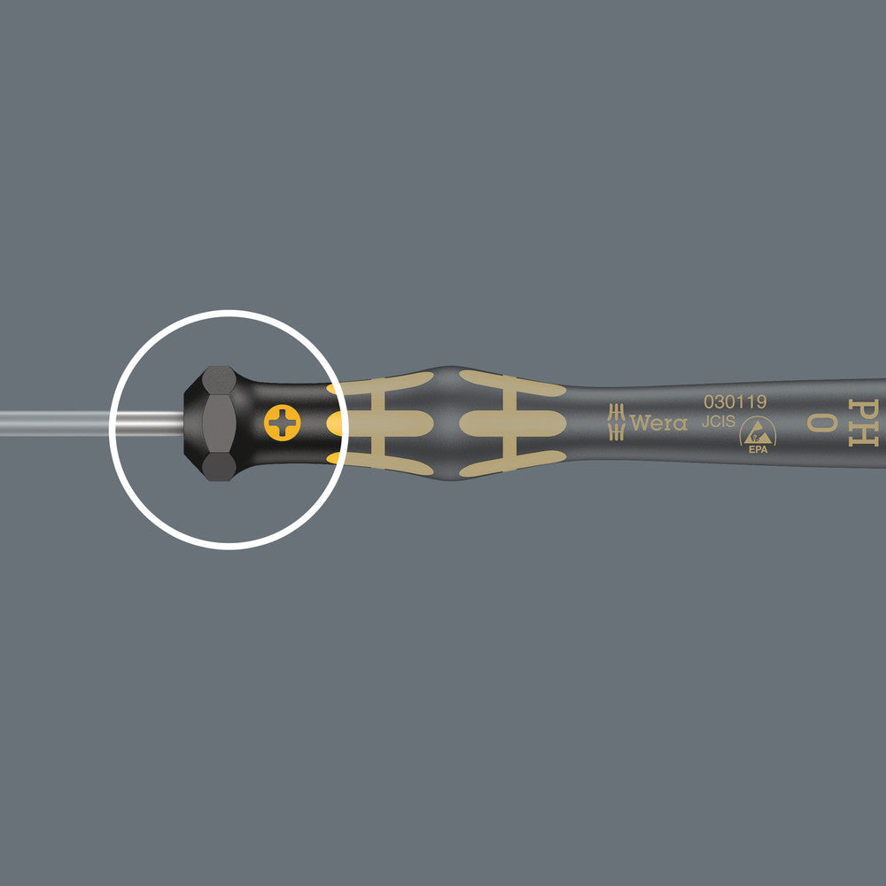 1555 PZ ESD Kraftform Micro screwdriver for Pozidriv screws